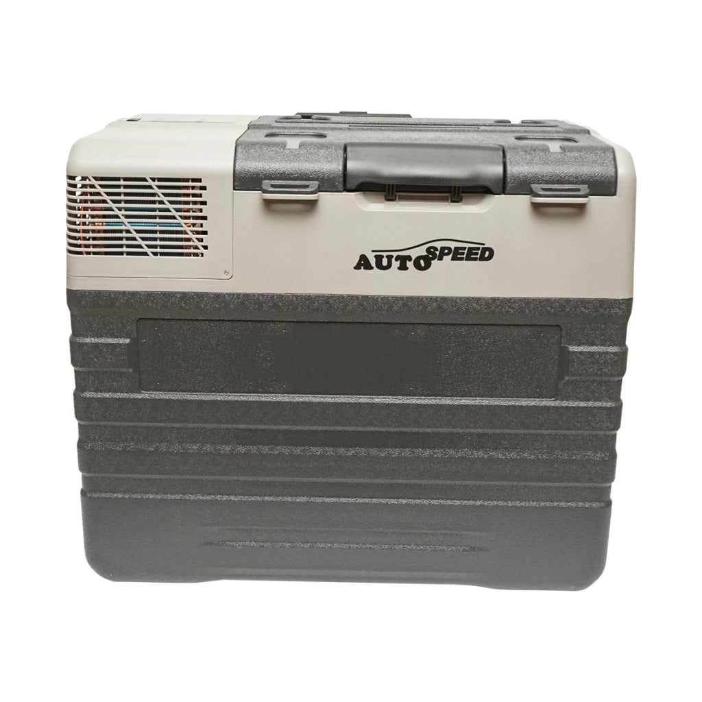 Frigorifero da auto con compressore e ruote tipo trolley 52L 12-24-220V 60W
