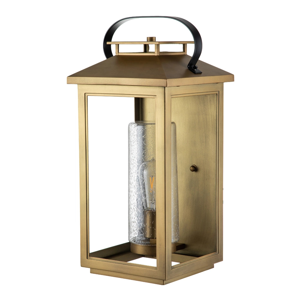 Applique esterna Atwater ottone antico E27 IP44 60W