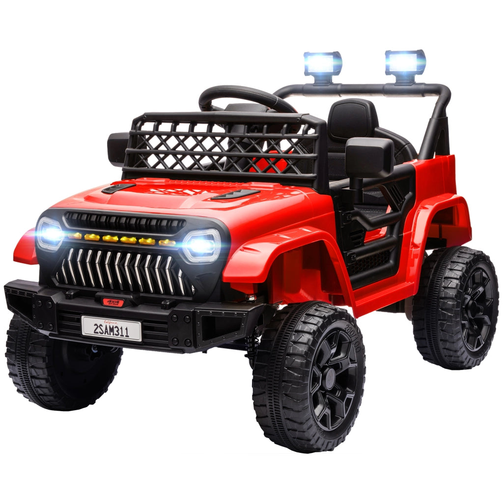 Auto Elettrica per Bambini con Telecomando ¨C zephmum ¨C Rosso 12V