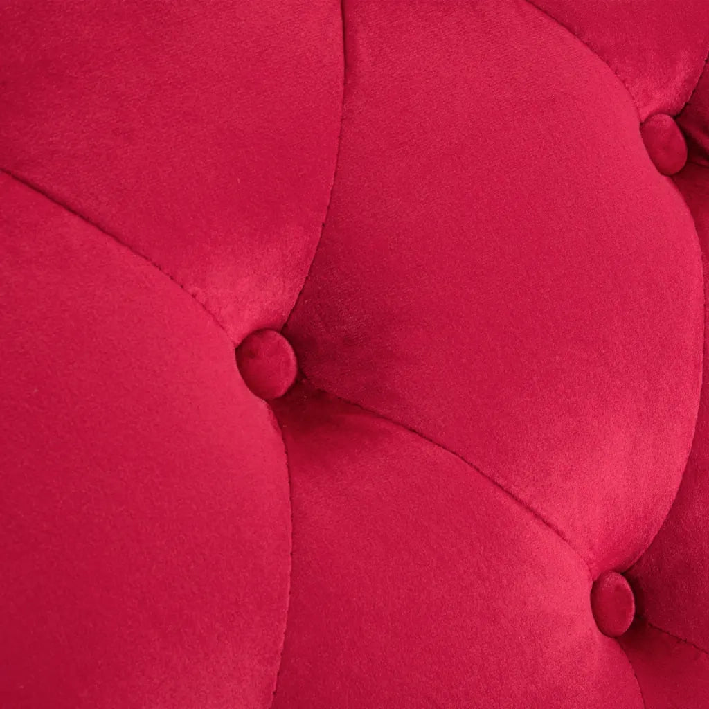 Sdraio Rossa in Velluto