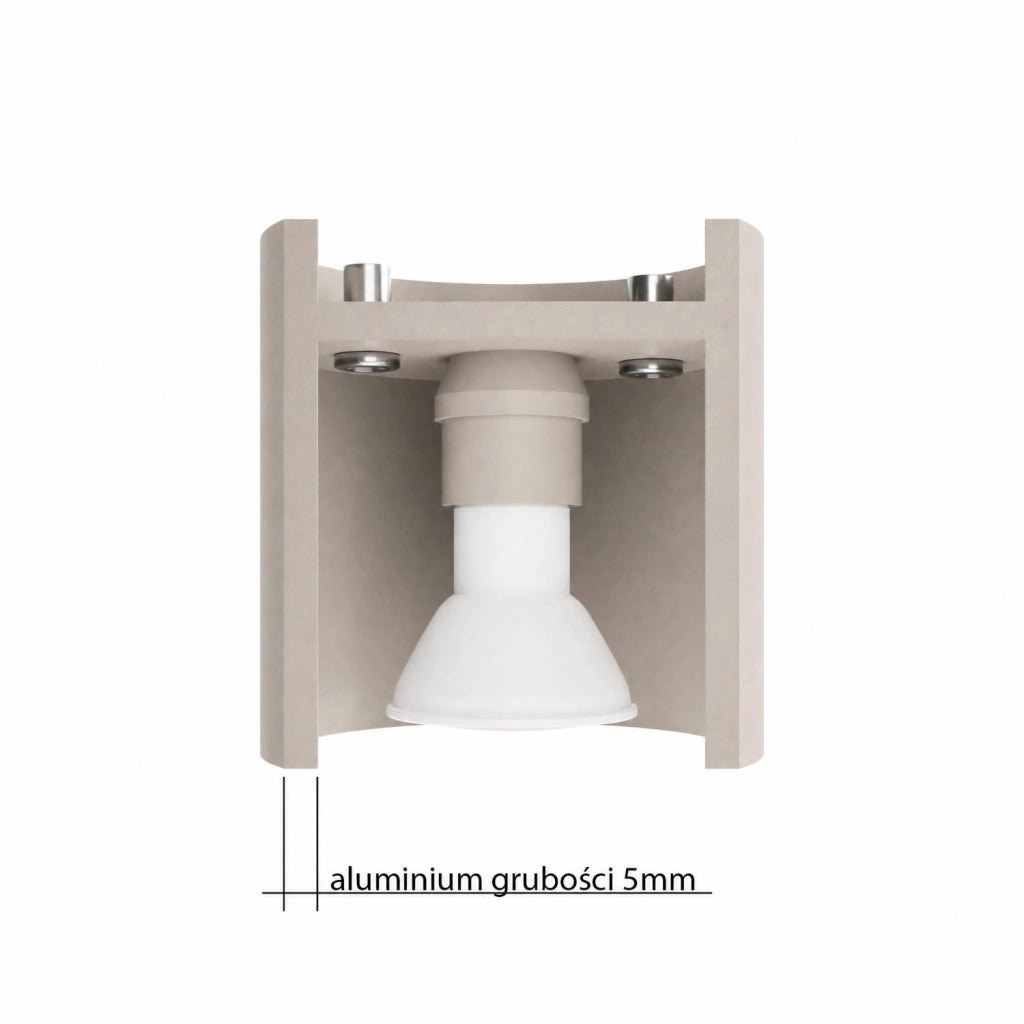 Plafoniera ORBIS 1 taupe