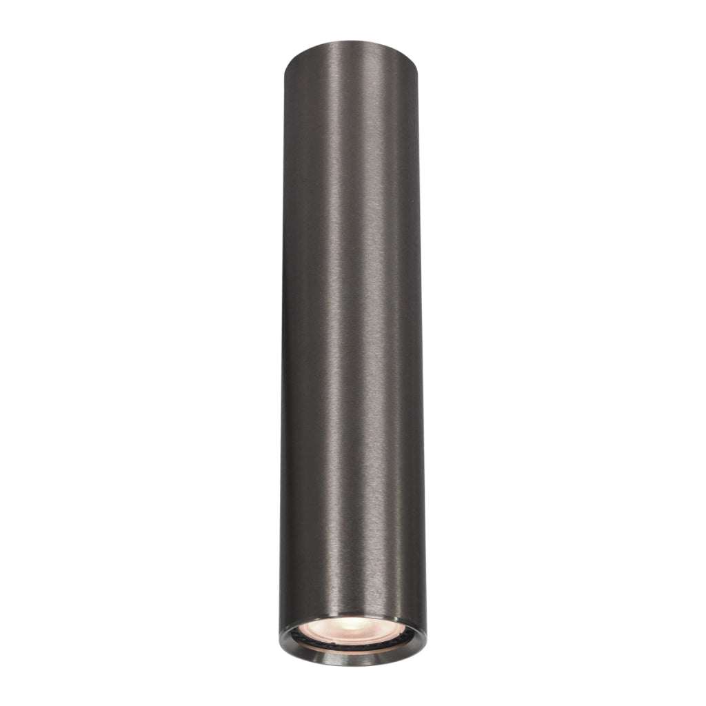 Spot soffitto LOPUS Italux tubo tondo bronzo GU10 24cm