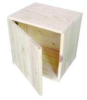 Pensile 1 Anta 30x36x36h cm in Legno di Pino Naturale