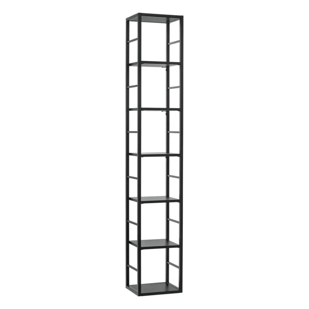 Scaffale colonna collezione SWITCH - Struttura in metallo nero - stile industriale
