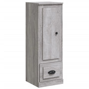 Buffet credenza cassettiera mobiletto mobile contenitore organizer cucina soggiorno salotto rovere Sonoma alto 36 x 35,5 x 103,5 cm legno ingegnerizzato grigio 02_0035354