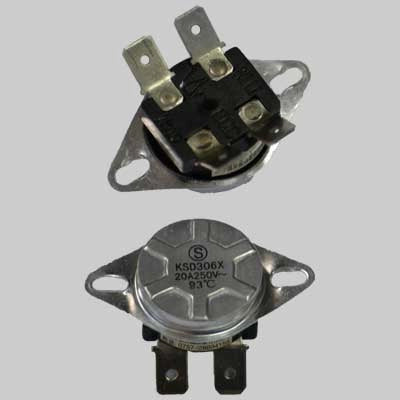 TERMOSTATO METALLICO PER SCALDABAGNI 10  15  30 LT       MADE IN ITALY