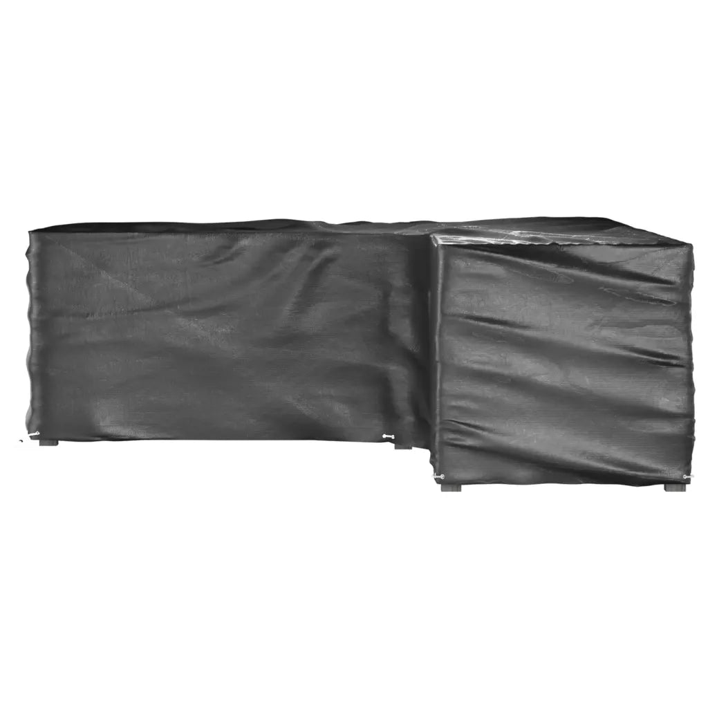 Coperture Mobili da Giardino a L 2pz 16 Occhielli 285x285x90cm 3155374