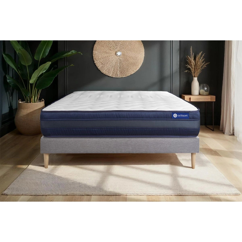 Kit rete e materasso matrimoniale Actiflex tech 80x190cm - Spessore : 24cm - Molle insacchettate e memory foam- molto rigido