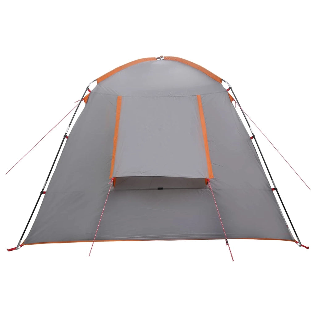 Tenda Capanna Grigio e arancione 300 x 210 x 156 cm Poliestere 42028512