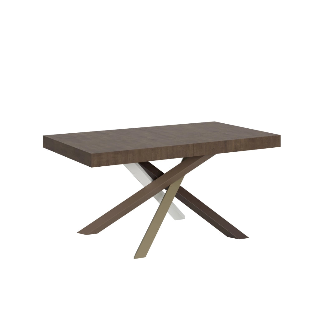 Tavolo Allungabile 160-264x90x77 cm Volantis Noce