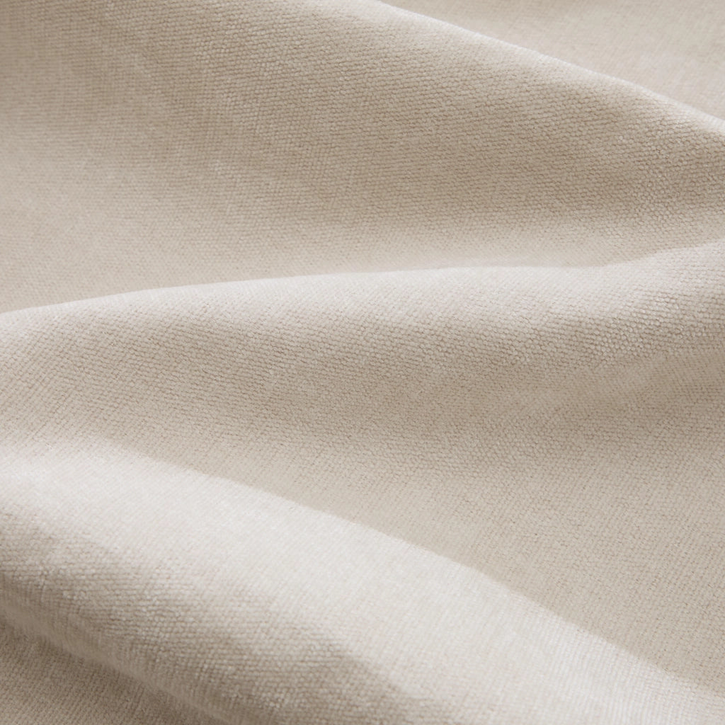 Divano modulare senza struttura in chenille beige chiaro