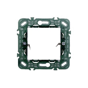 Supporto 2P Serie Starlight 2 Posti Compatibile Con Vimar Plana