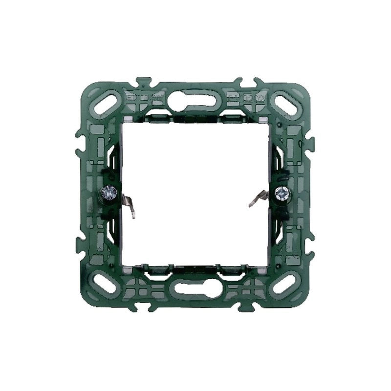 Supporto 2P Serie Starlight 2 Posti Compatibile Con Vimar Plana