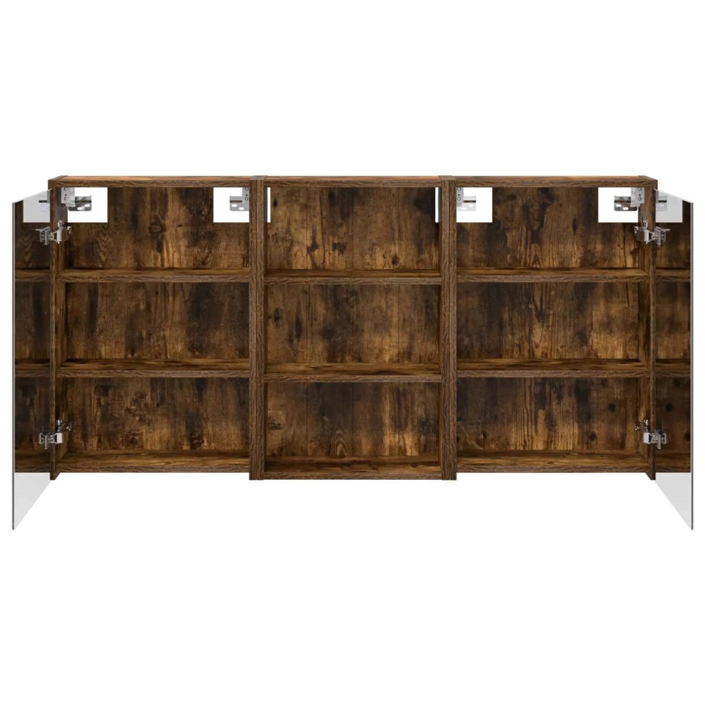 Set di Armadi da Bagno con lo scaffale 3 pcs 126 x 16 x 62.5 cm 3403828