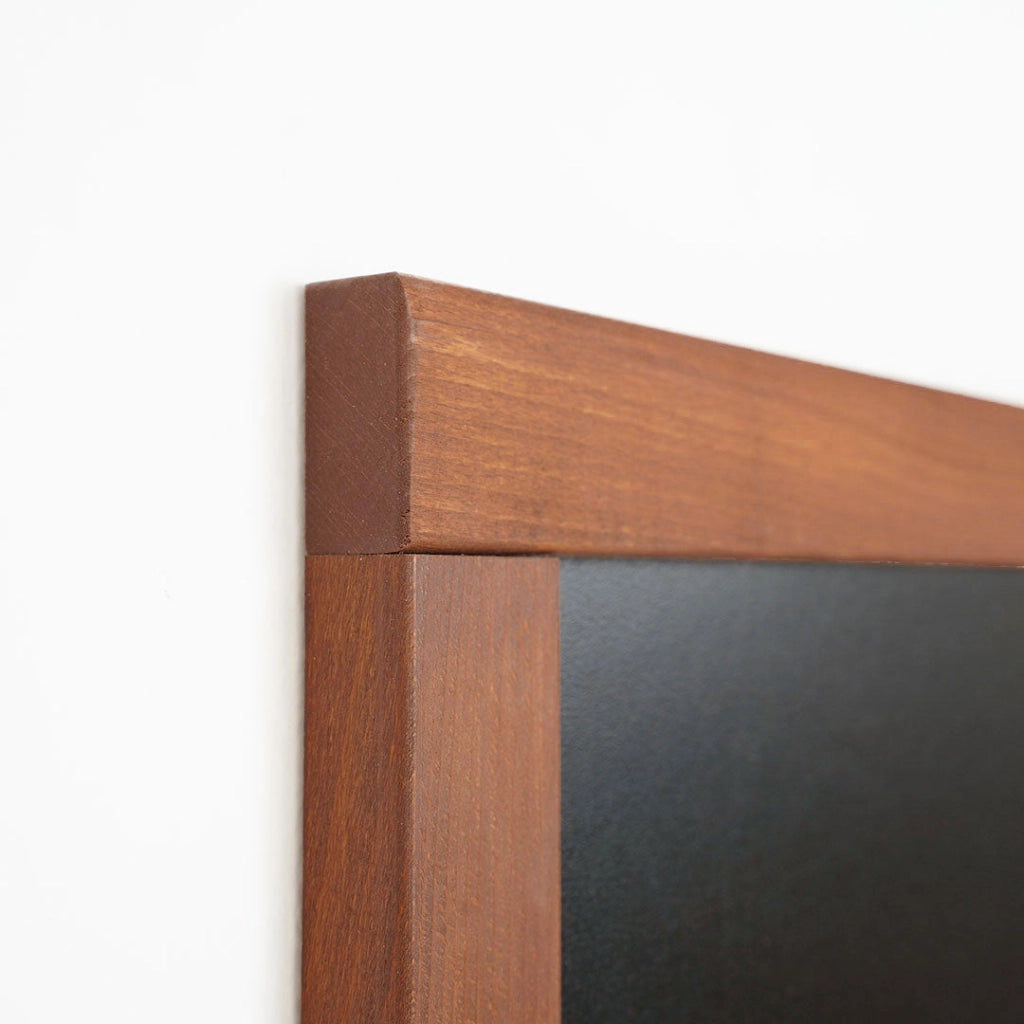Lavagna con Cornice in Legno 40x60cm in Legno Dark Wood