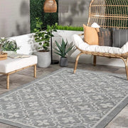 Tappeto esterno e interno per terrazze e giardino - tappeto antiscivolo per cucina camper - 120 x 180 cm