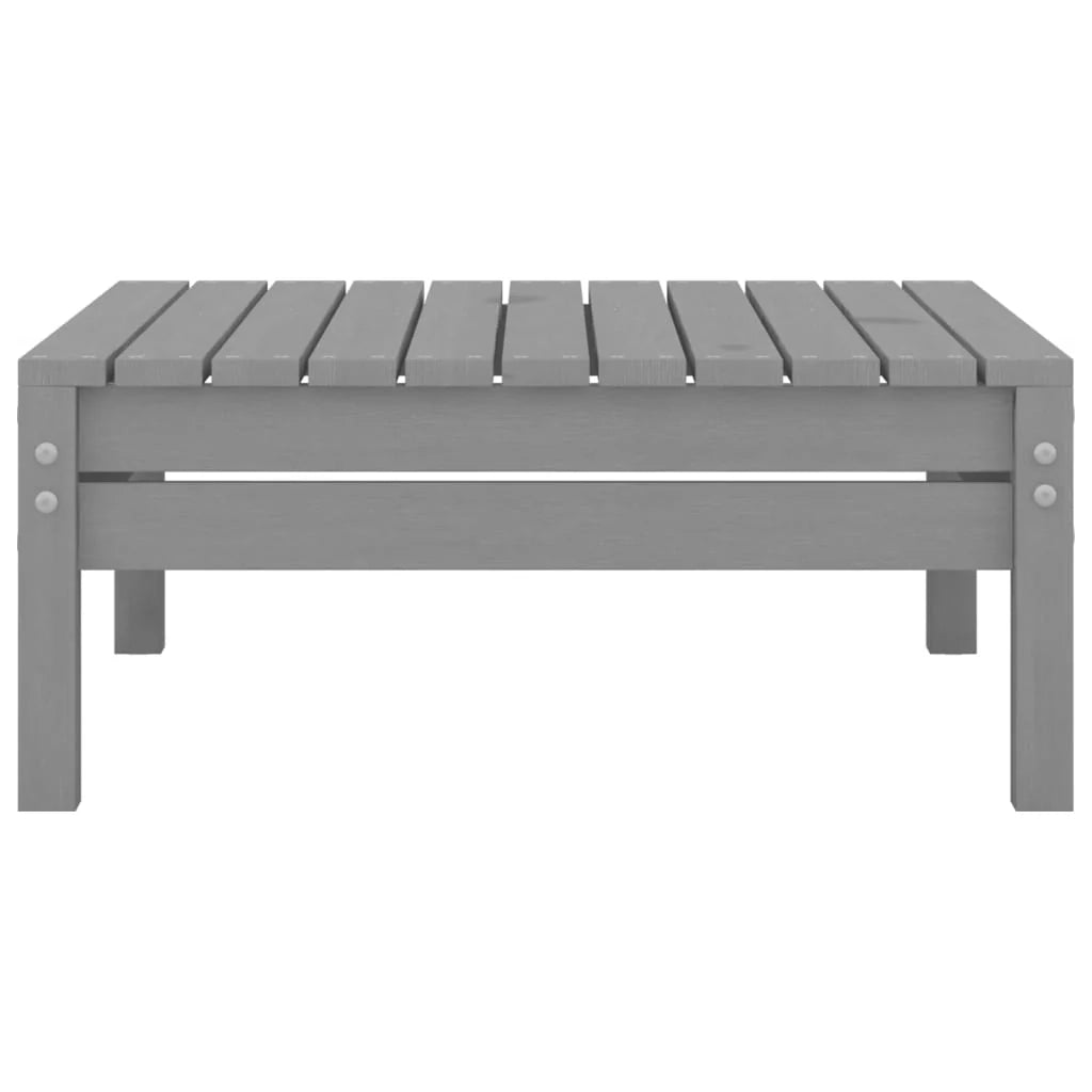 Set di mobili da giardino mobili da esterno set da 3 pezzi legno di pino massiccio grigio 02_0016049