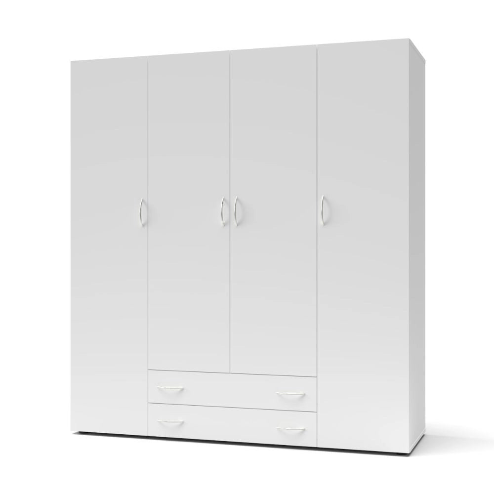 Armadio bianco 160x51,6x177 cm