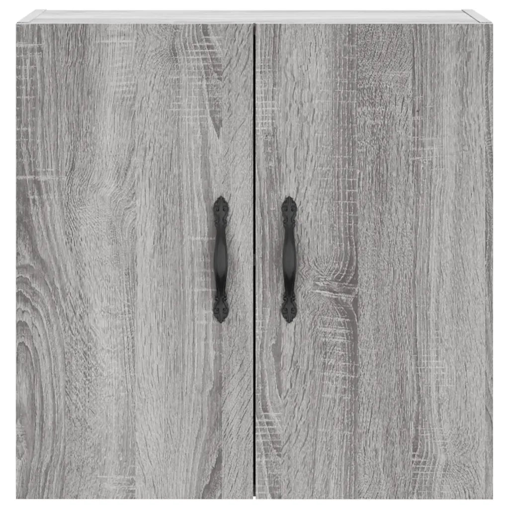 Armadietto a Muro | Mobile Pensile Grigio Sonoma 60x31x60 cm in Legno Multistrato
