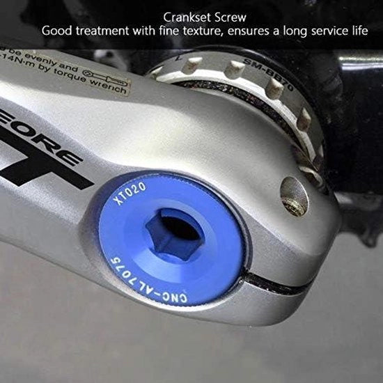 Crankbout Shimano per Mountainbike in lega di alluminio, Crankarm Bevestigingsbout per Mountainbike
