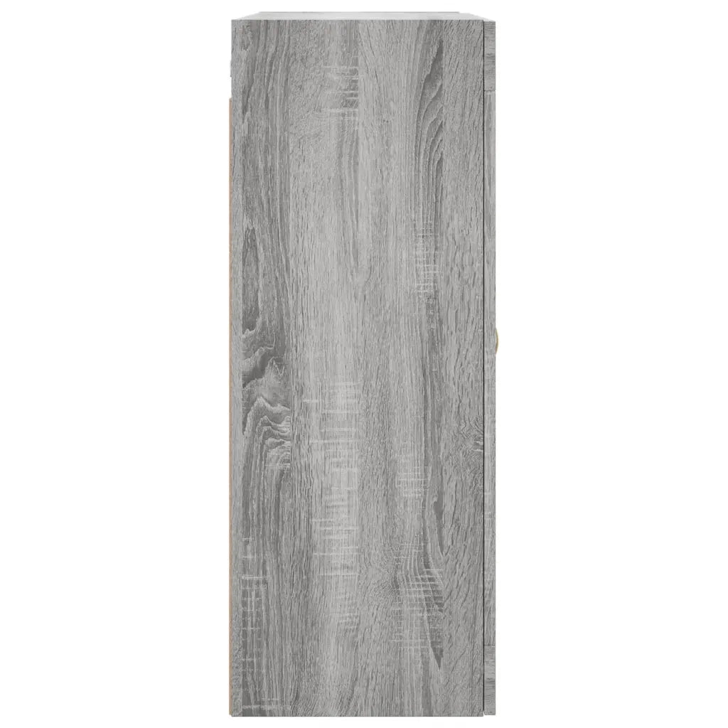 Mobile a Parete Grigio Sonoma 69,5x34x90 cm 828466
