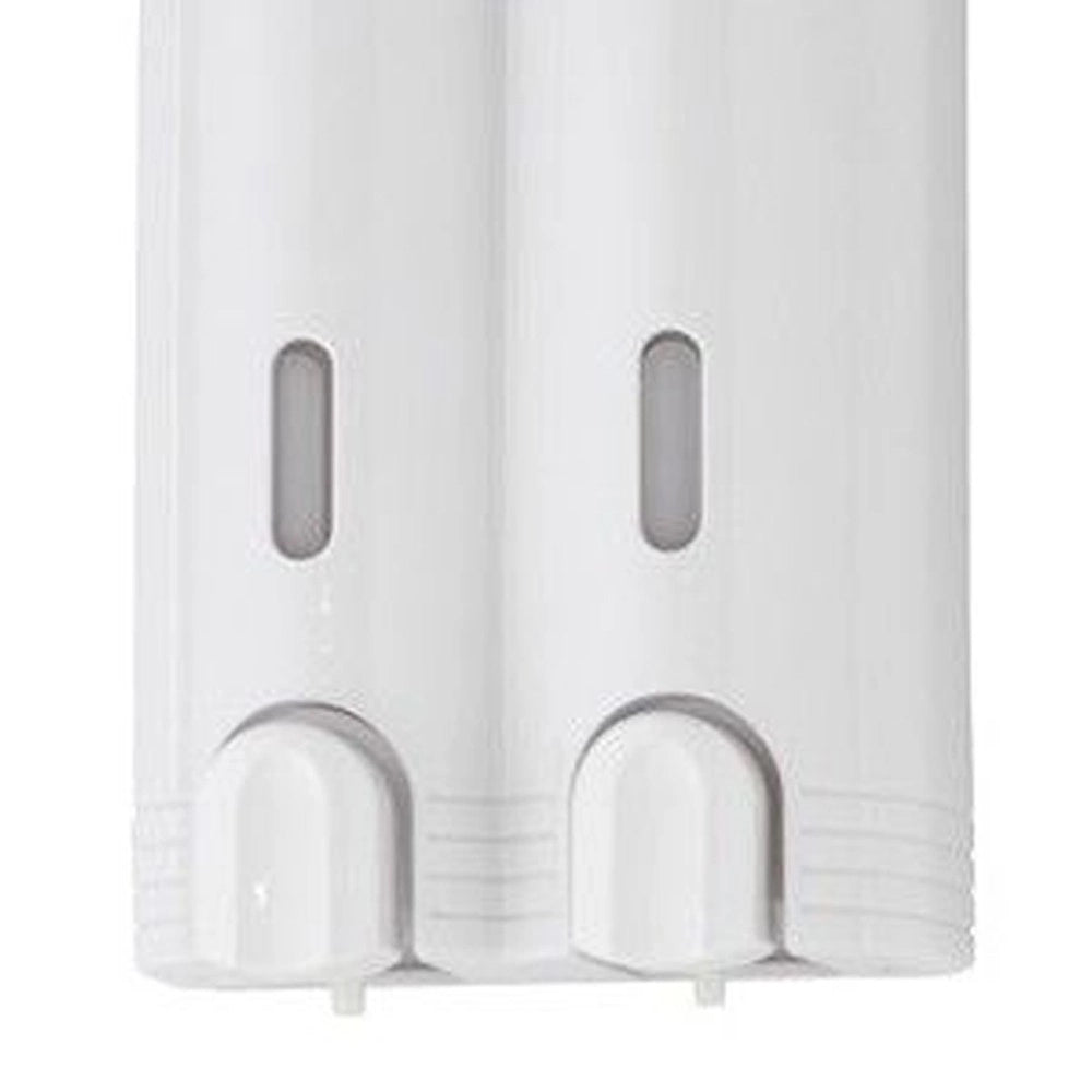 Dispenser sapone da muro doppio