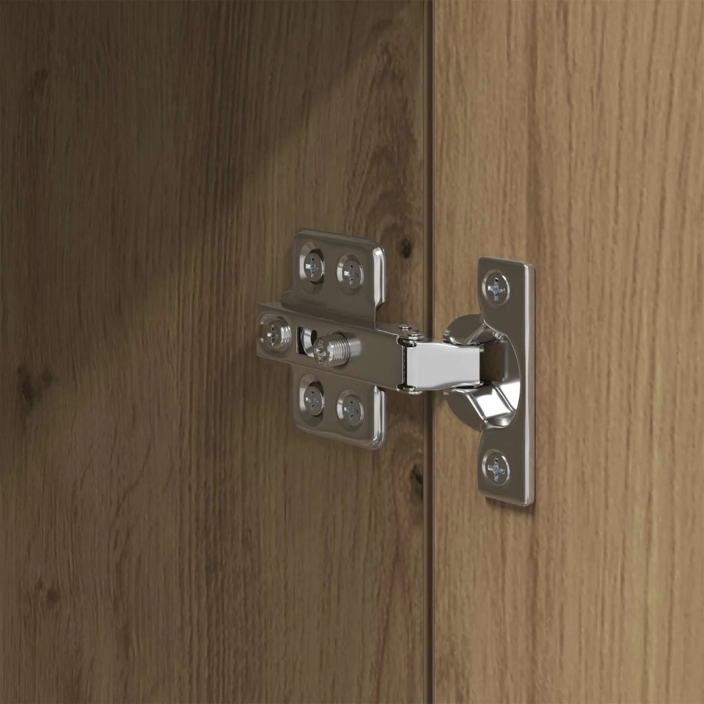 Credenza Rovere artigianale 34,5 x 34 x 90 cm Legno multistrato