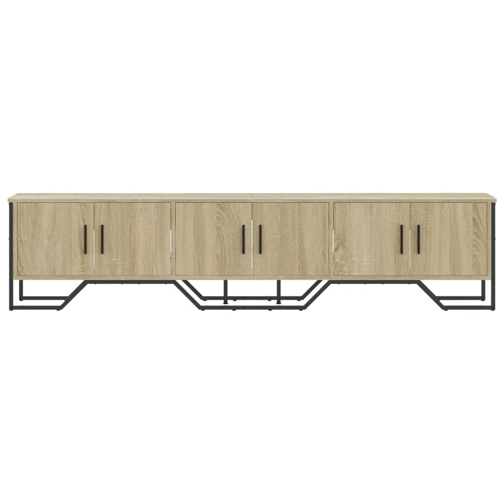 Mobile TV multimediale mensola TV credenza mobile TV sala da pranzo soggiorno camera da letto rovere Sonoma 180 x 34 x 41 cm legno ingegnerizzato marrone 02_0027510