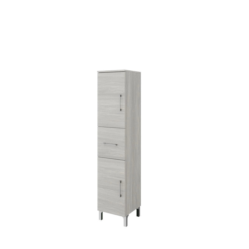 SEMICOLONNA RUBINO 2A+1C ROVERE GRIGIO REVERSIBILE- 1,0 pz