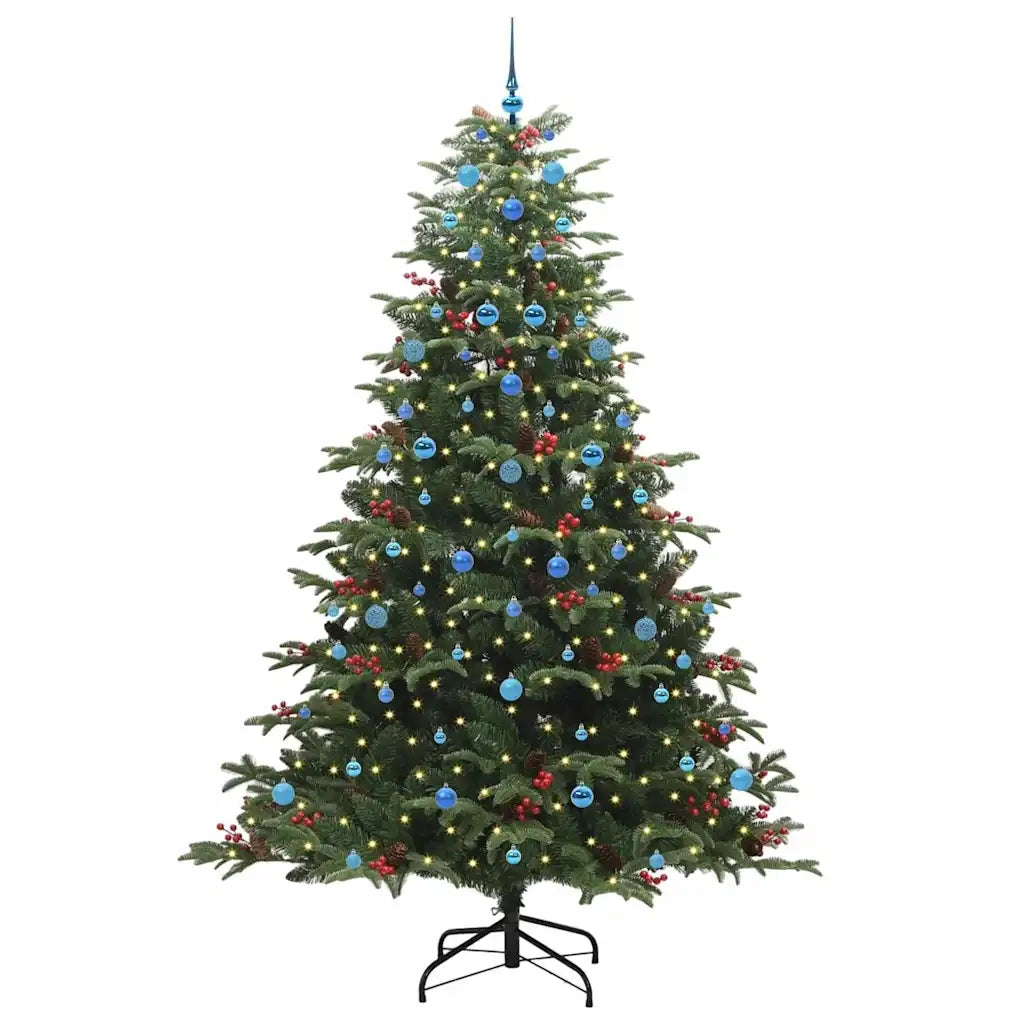 Albero di Natale | Decorazioni natalizie artificiale con 300 LED Verde 240 cm