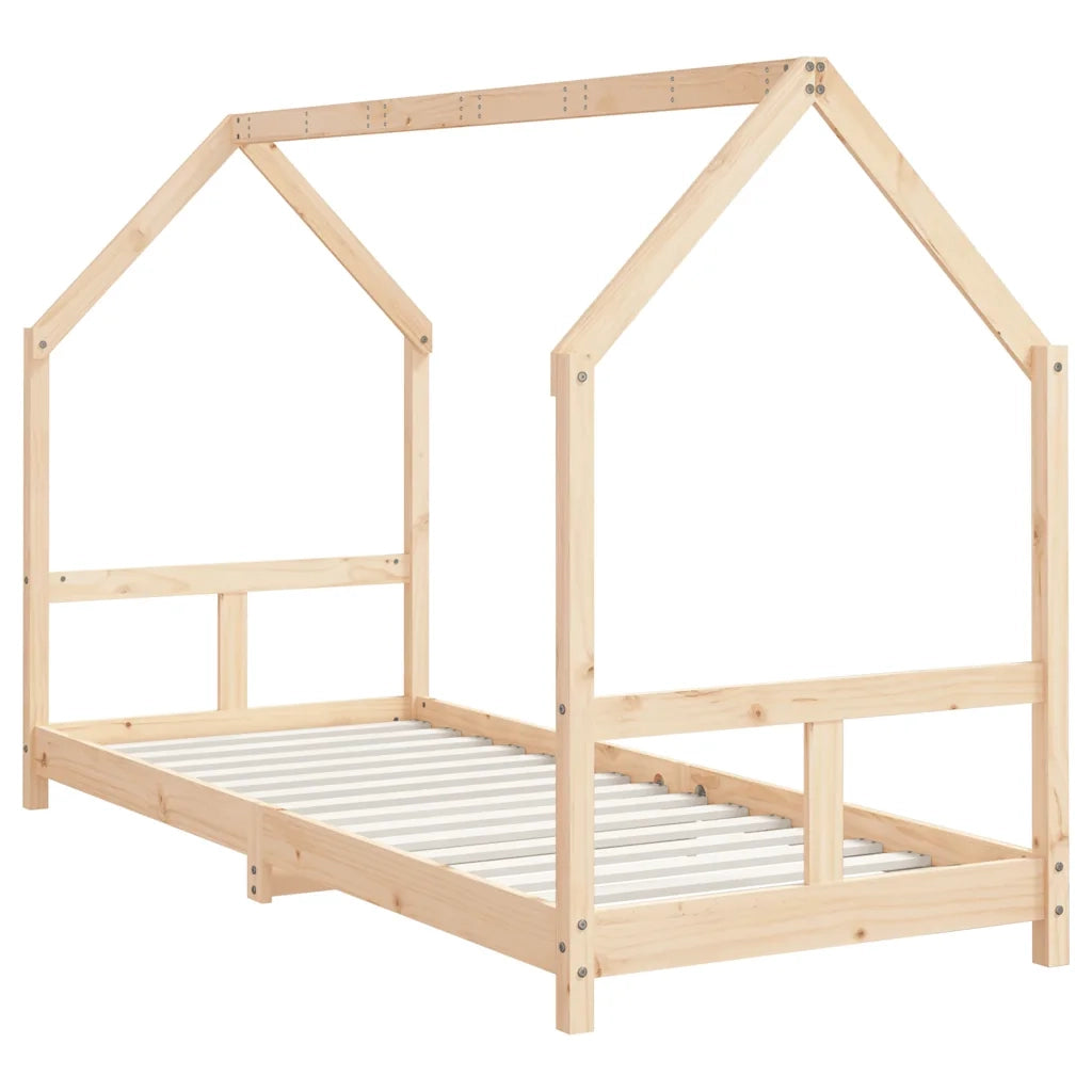 Giroletto per Bambini | Letto Infantile | Lettino 80x200 cm in Legno Massello di Pino