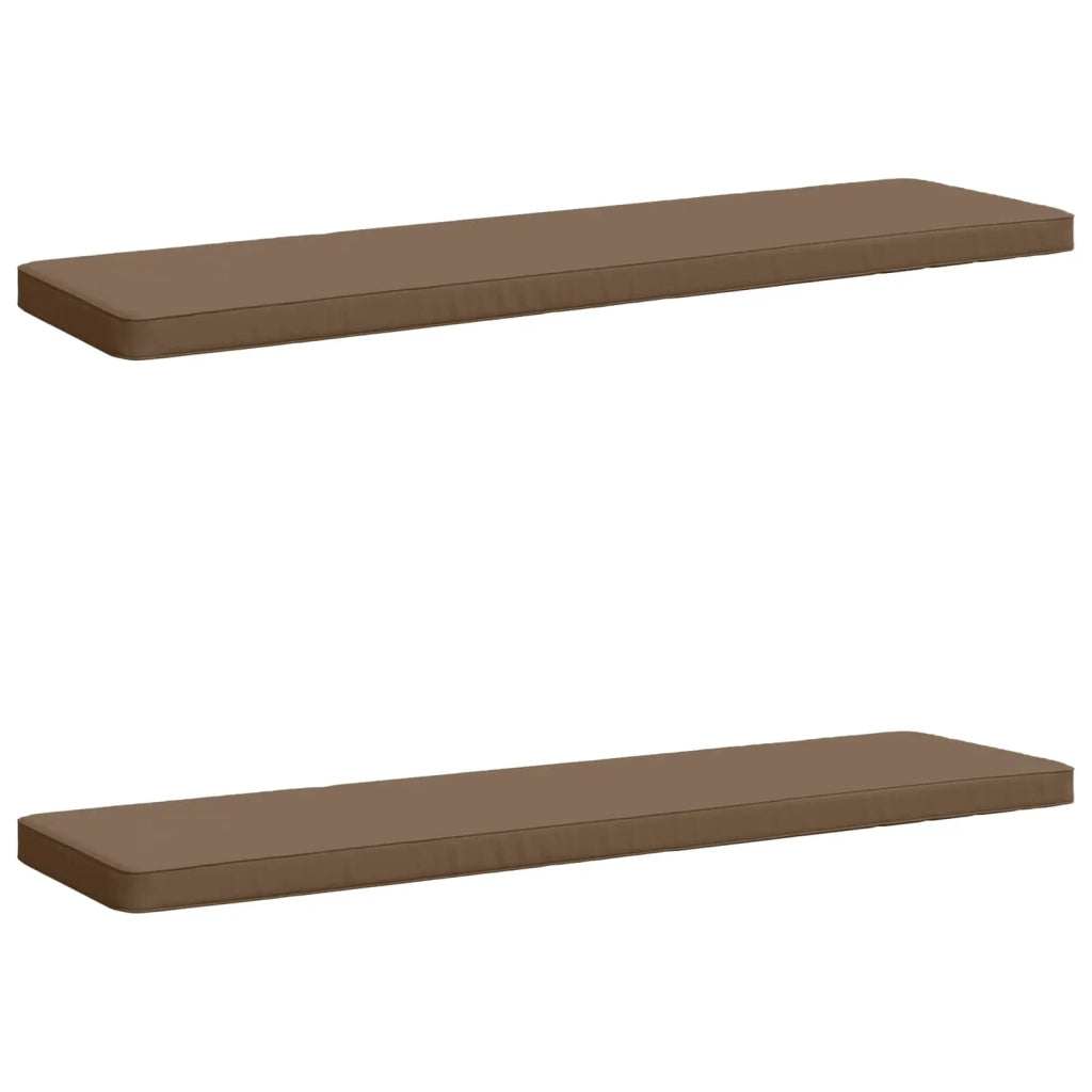 Cuscini per Panchina a 2 Pezzi VUGHT 2 pz 100% Poliestere 951347