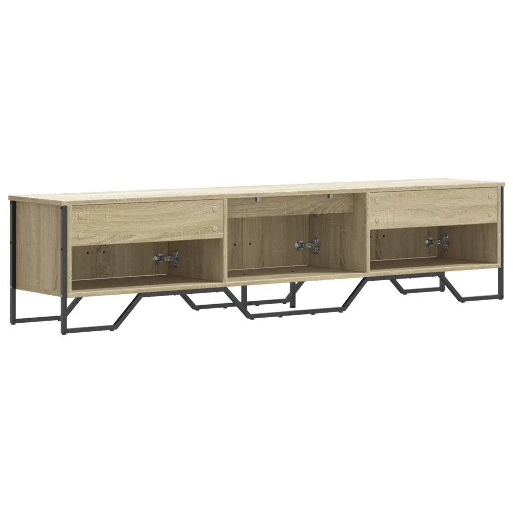 Mobile Porta TV Rovere Sonoma 180x34x41 cm Legno Multistrato