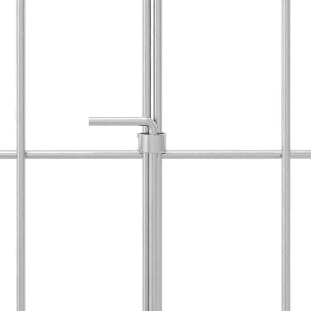 Recinzione da Giardino con Picchetti 24 pcs 75 x 30 cm Mesh 42042959