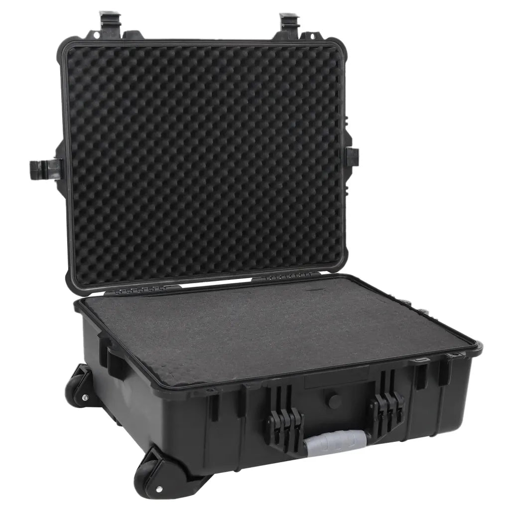 Valigetta da Volo con Ruote Nera 63x50x23 cm in PP 51800
