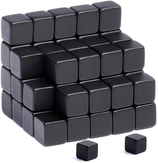 60 pezzi di magneti forti, 5 x 5 x 5 mm magneti mini, piccoli magneti per lavagna bianca, magneti per frigorifero, magneti forti per lavagne magnetiche