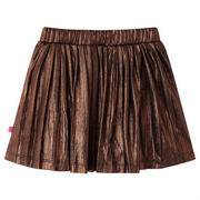 Gonna da Bambina con Brillantini Cognac 92 CFW2992869