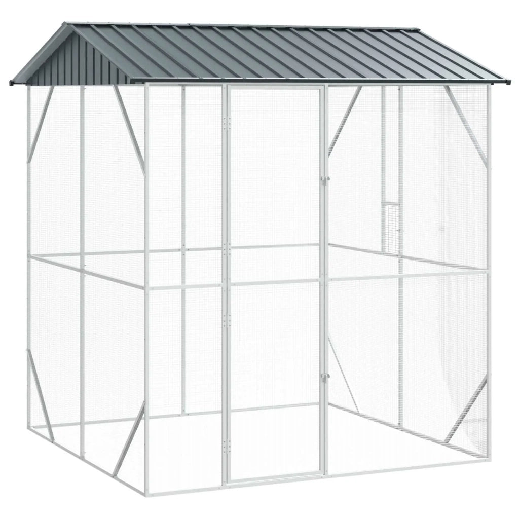 Gabbia per uccelli Antracite 215 x 208 x 247 cm Acciaio zincato 3325152