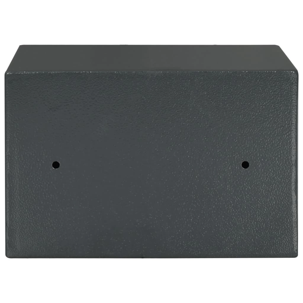 Cassaforte elettronica digitale con blocco per impronte digitali 20x31x20 cm in acciaio