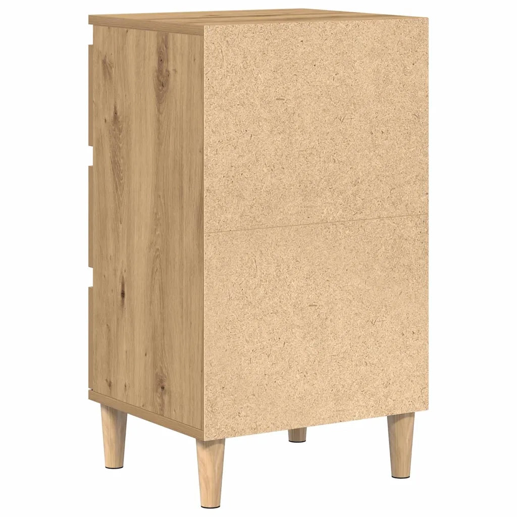 Armadio da Notte Rovere artigianale 40 x 35 x 70 cm 863428