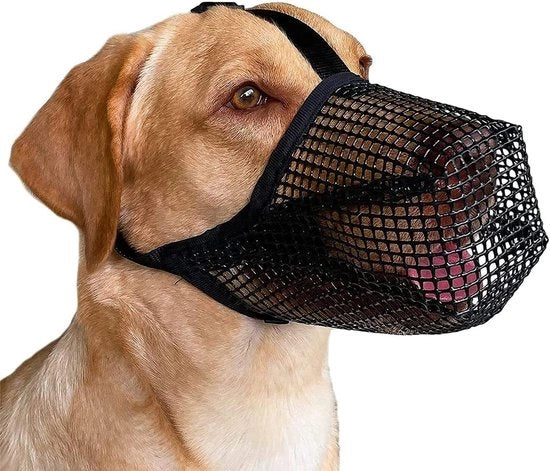 Muffa a rete per cani in diverse dimensioni, regolabile per una protezione comoda contro morsi e morso da piccoli a grandi cani