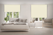 VIEWTEX Tenda a rullo opaca termica/oscurante Beige 105 X 190 cm - Made in Europe - 5 anni di garanzia