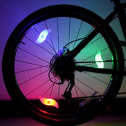 Illuminazione dei pneumatici – Illuminazione del bicicletta LED – Illuminazione del cerchione – Sicurezza – Bambini e adulti – Riflessione – Accessori – Illuminazione del cerchione della bicicletta