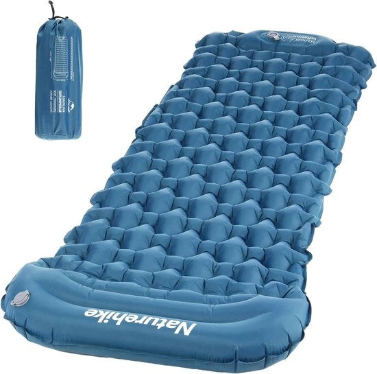 Sdraiabile Leggero con Cuscino Inflato - Ideale per Campeggio - 1 pezzo