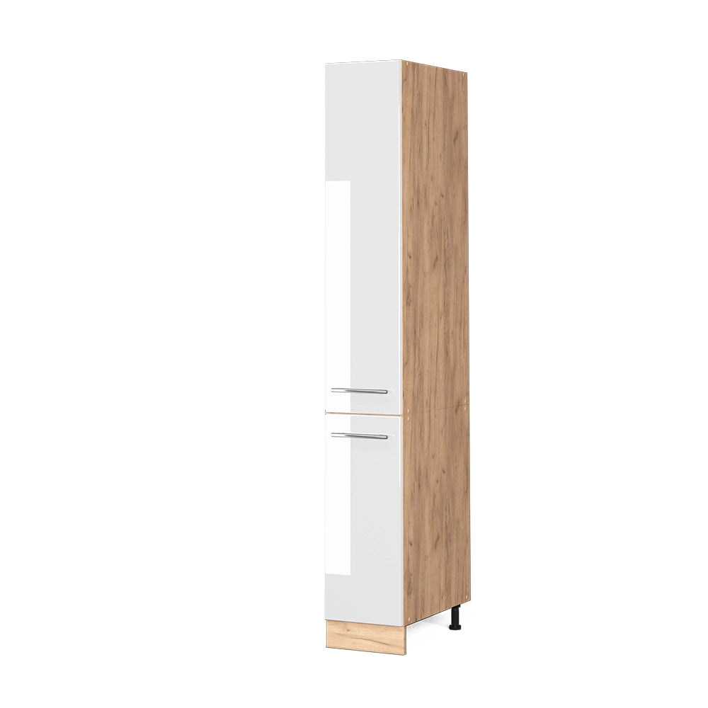 Vicco Armadio da farmacia Bianco lucido 30 cm
