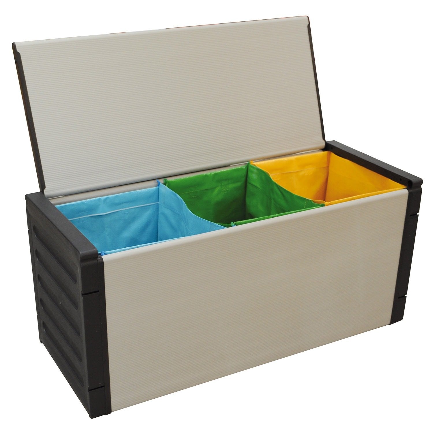 Cassapanca con buste raccolta differenziata art. 7825C98