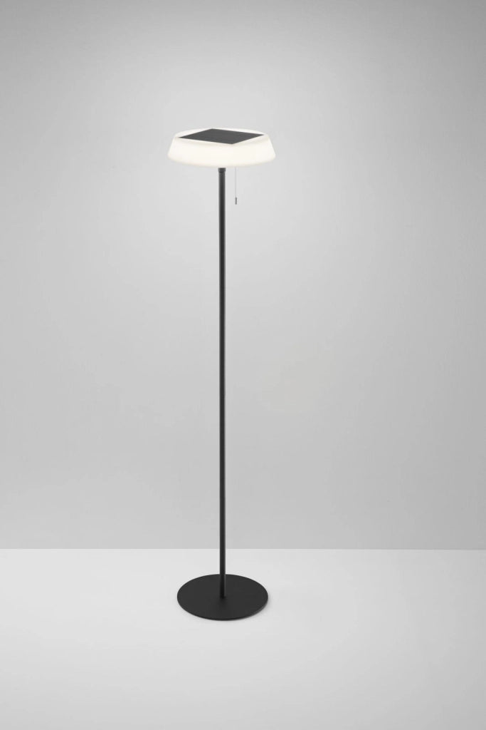 PIANTANA SOLARE RICARICABILE LED JIN NERA 3W 180LM 3000K DIMMERABILE IP54 D300XH1500MM