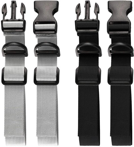Borsa Portatile con Cinturino Regolabile 2 Pezzi - Borsa Portatile Adattabile con Cinturino in Nylon - Chiusura Rapida - Respirante - Resistente ai Sforzi - Cinturino Porta Borsa