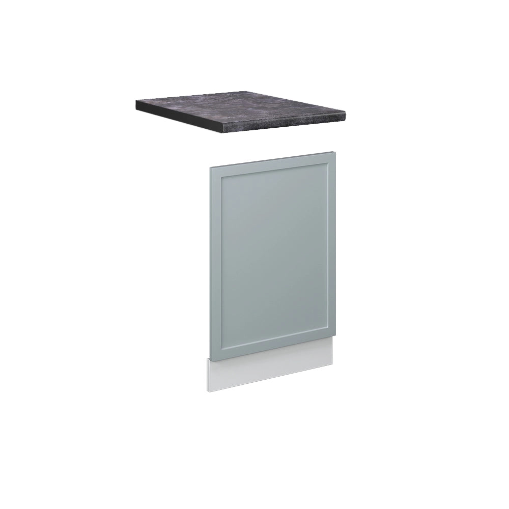 Pannello frontale Fame-Line Blu-grigio chiaro/Bianco 45 cm, PL Antracite Vicco