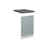 Pannello frontale Fame-Line Blu-grigio chiaro/Bianco 45 cm, PL Antracite Vicco